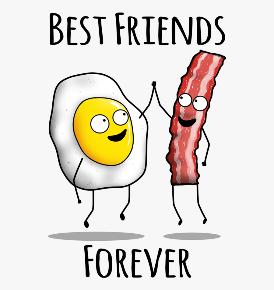 Cartoon Bacon And Eggs Drawings Clipart , Png Download, Transparent Clipart