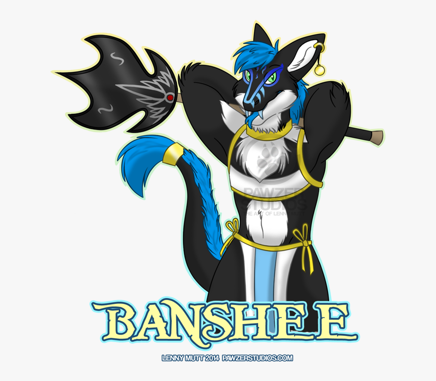 Banshee Badge - Cartoon - Cartoon, Transparent Clipart