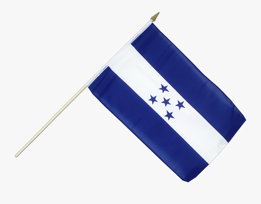 Flag Of Honduras Flag Of Kurdistan Flag Of El Salvador - Honduras Flag On Stick, Transparent Clipart