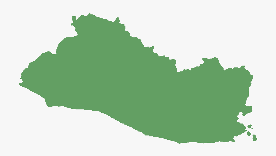 El Salvador Map Png, Transparent Clipart