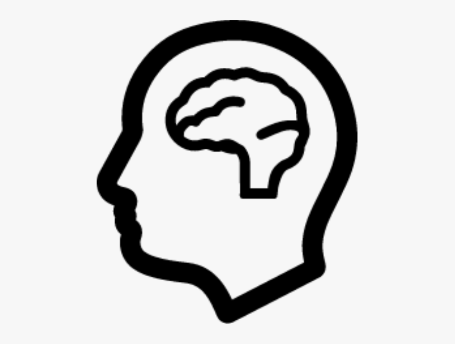 Neurology Icon Clipart , Png Download - Head Icon With Brain Png, Transparent Clipart