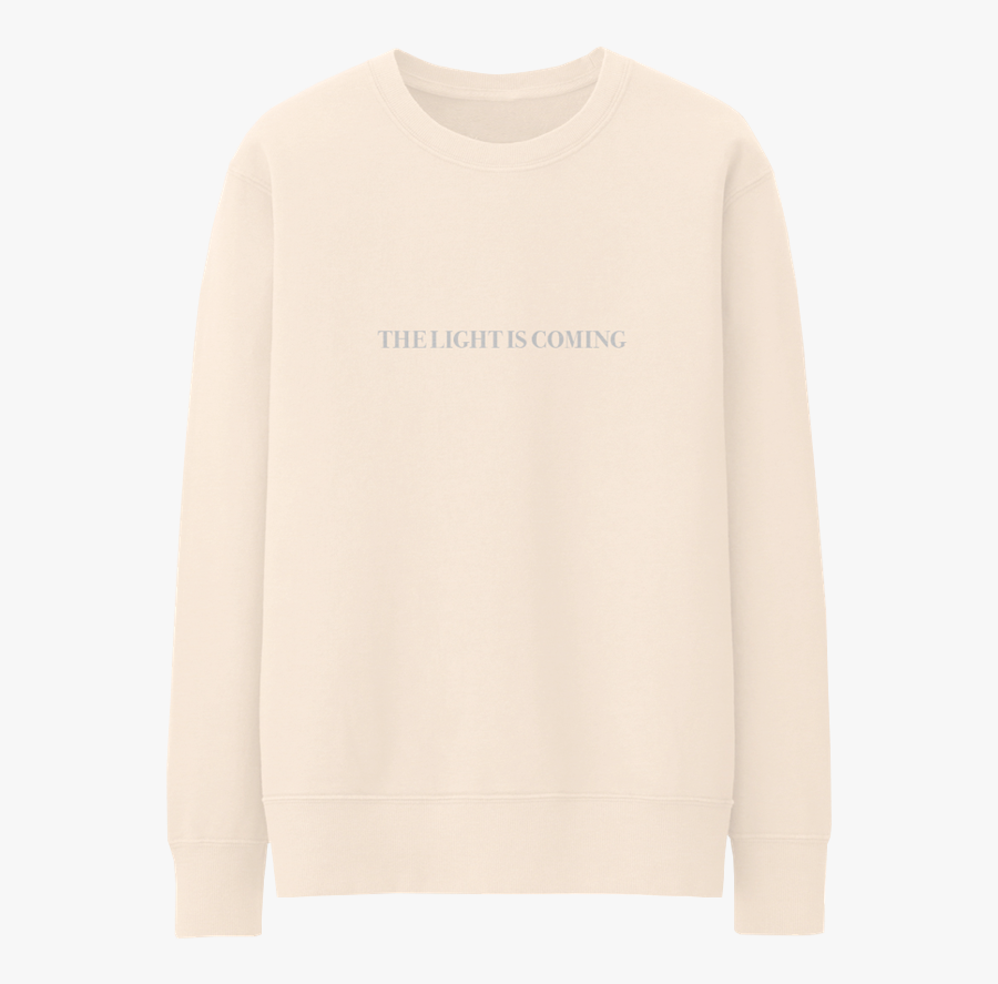 The Light Is Coming Crew Album - Sweater, Transparent Clipart