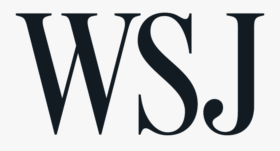 Wall Street Journal Logo White Png - Wall Street Journal Logo Transparent, Transparent Clipart