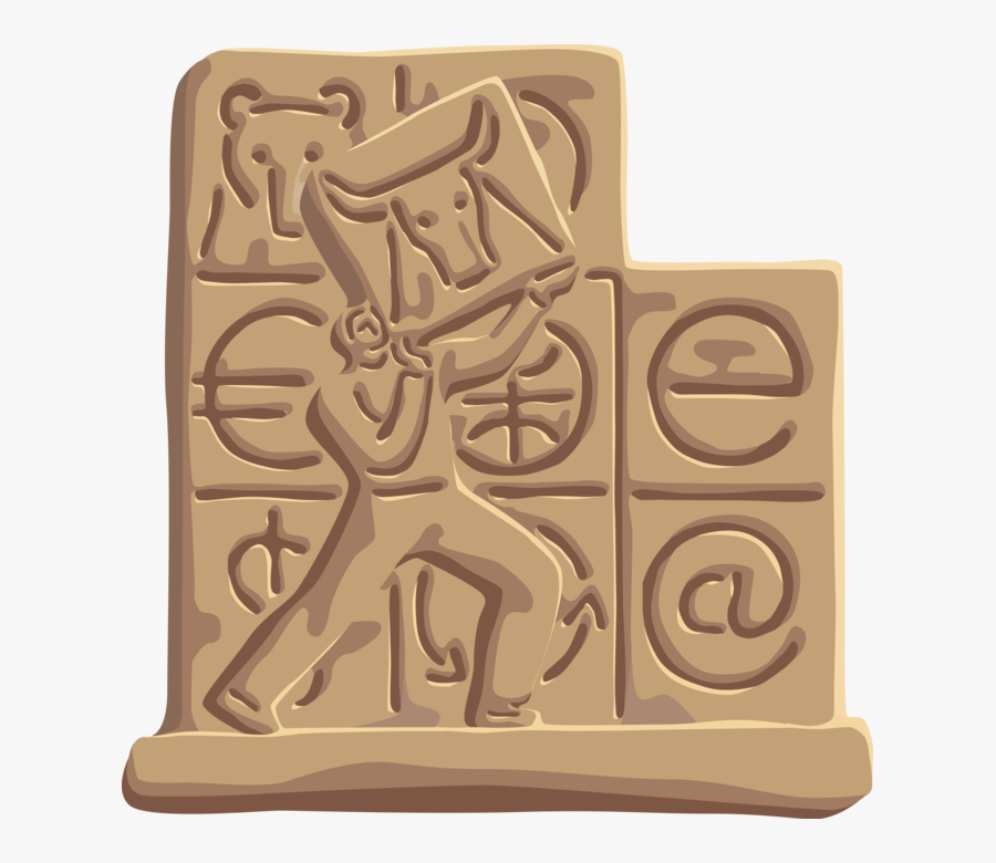 Vector Illustration Of Businessman Wall Street Stock - Carving, Transparent Clipart