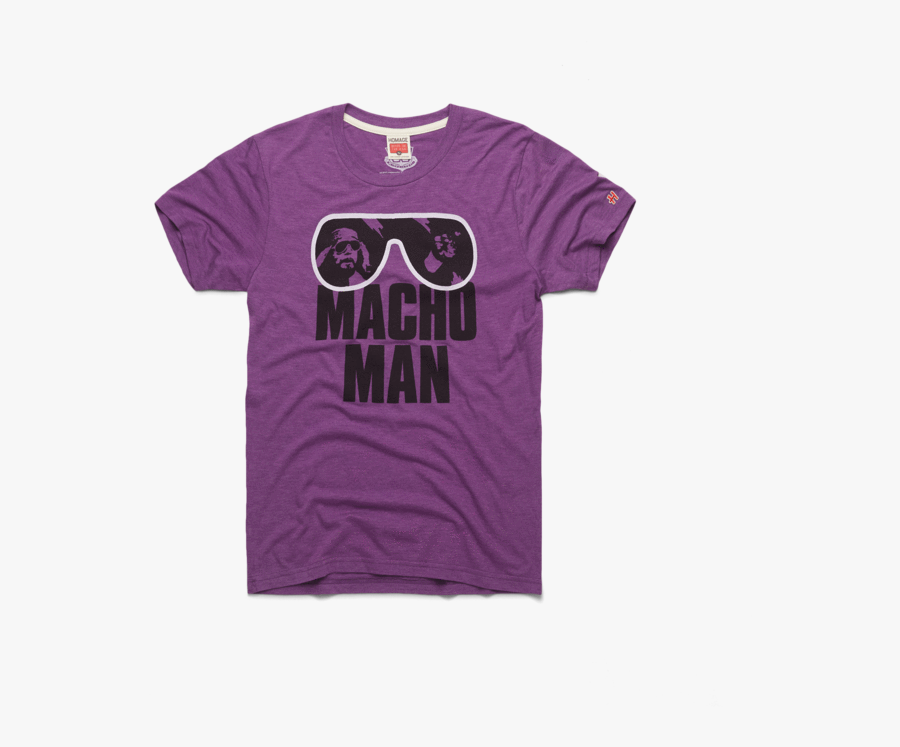 Wwe Macho Man Classic Distressed Sunglasses , Png Download - Active Shirt, Transparent Clipart
