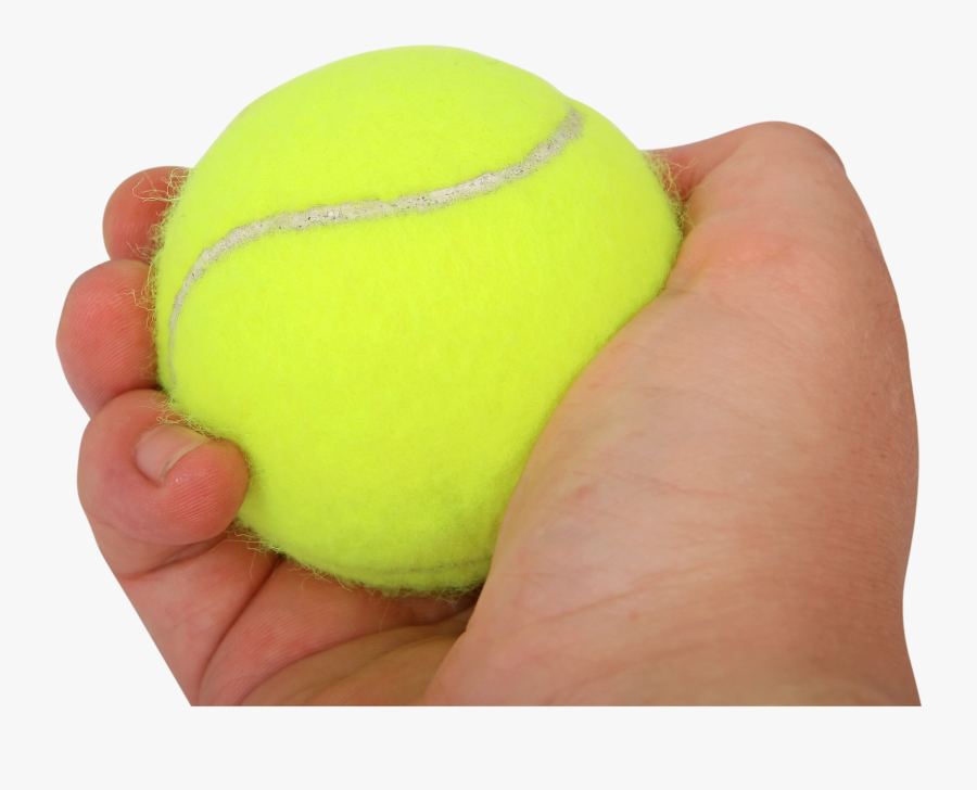 Tennis Ball In Hand Png Image - Tennis Ball In Hand, Transparent Clipart