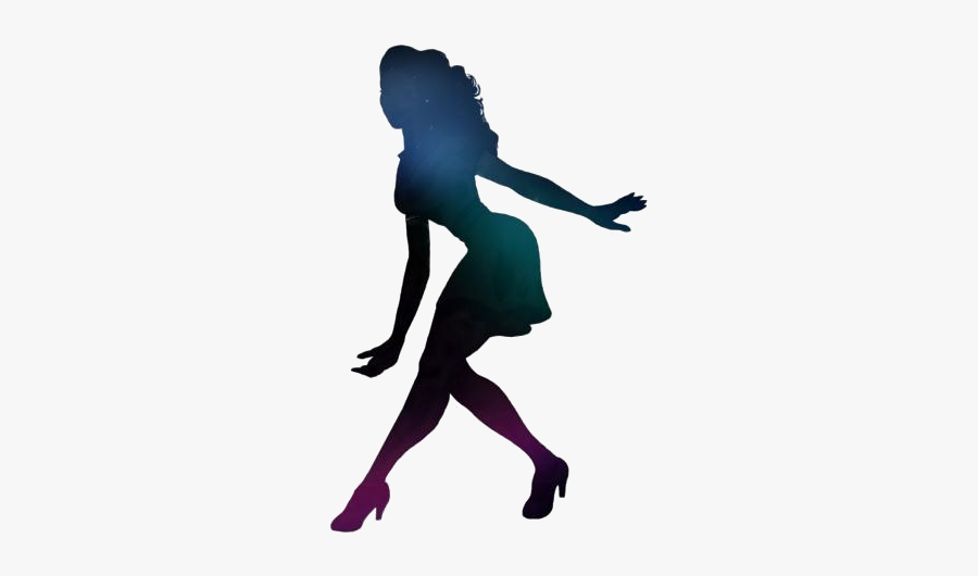 Girl Legs Png Transparent Images - Silhouette, Transparent Clipart