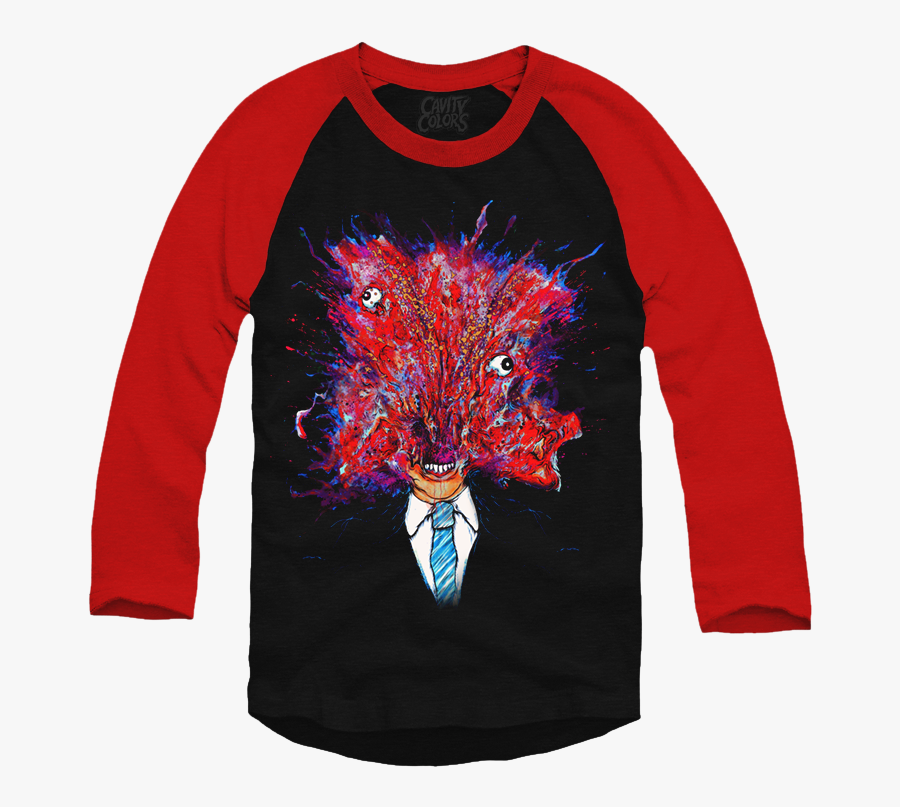 Transparent Mind Blown Png - Long-sleeved T-shirt, Transparent Clipart