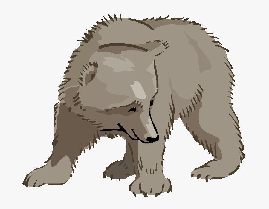 Freeuse Image Of Bear Cub Clipart - Grizzly Bear, Transparent Clipart