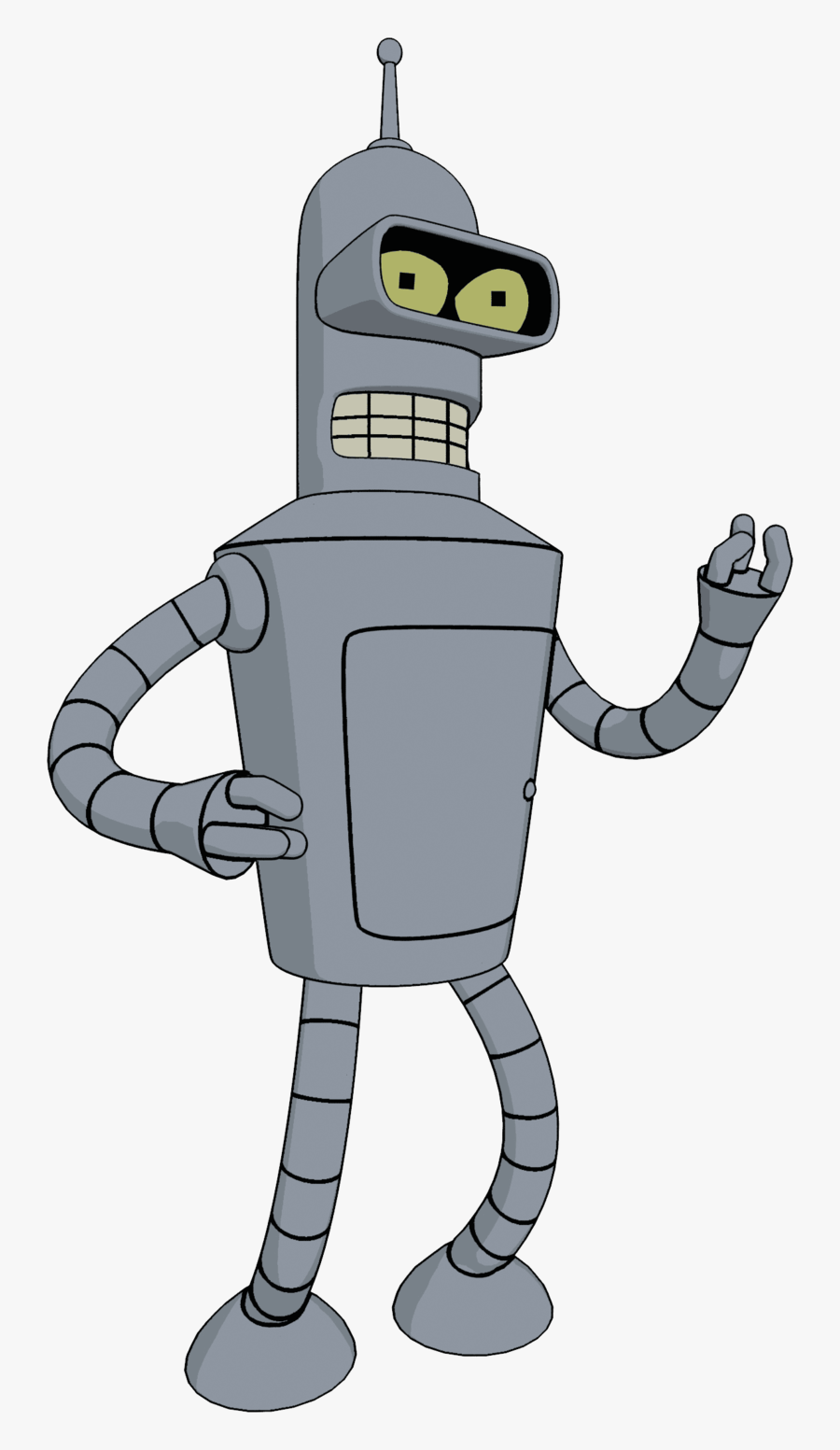 Transparent Acolyte Clipart - Futurama Bender Transparent, Transparent Clipart
