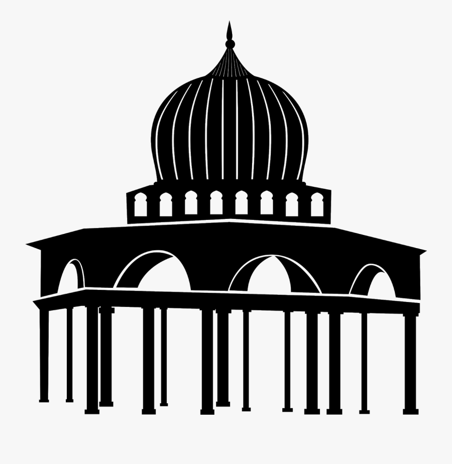 Download Vector Gambar Masjid Cdr & Png Hd Clipart - Gumbad Clipart, Transparent Clipart