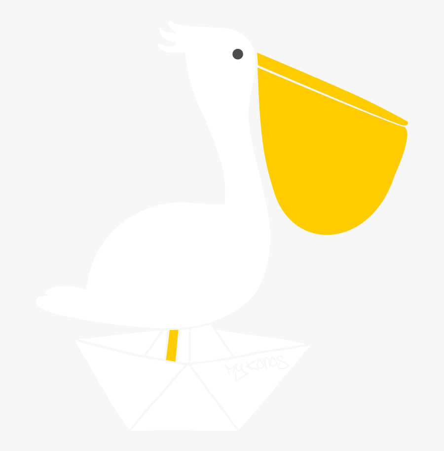 Paper Boat - Duck - Duck, Transparent Clipart