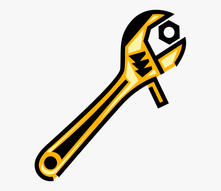Transparent Wrench Vector Png, Transparent Clipart
