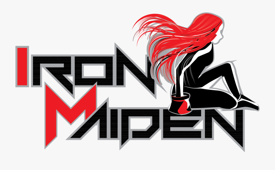 Iron Maiden Logo, Transparent Clipart