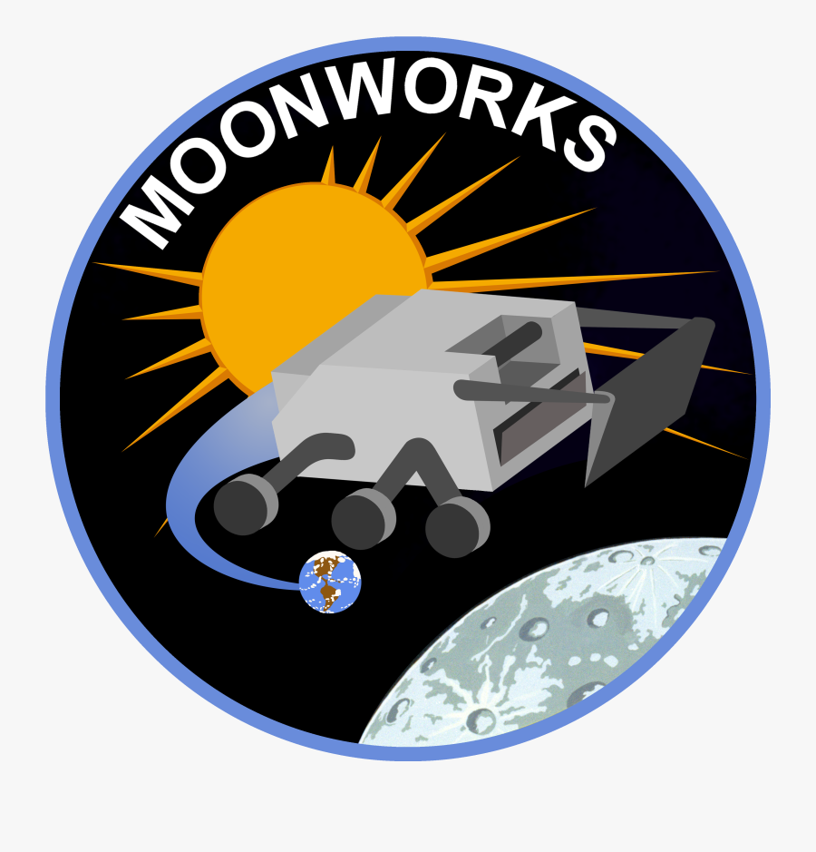 Moon Works - Apollo 13 Logo, Transparent Clipart