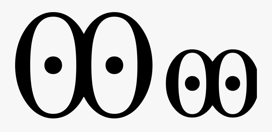 Double Monocular O, Transparent Clipart