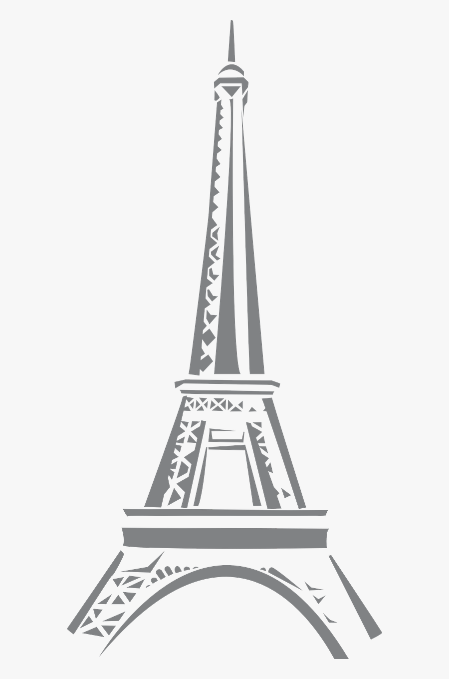 Clip Art France Eiffel Tower Paris - Eiffel Tower Png Cartoon, Transparent Clipart