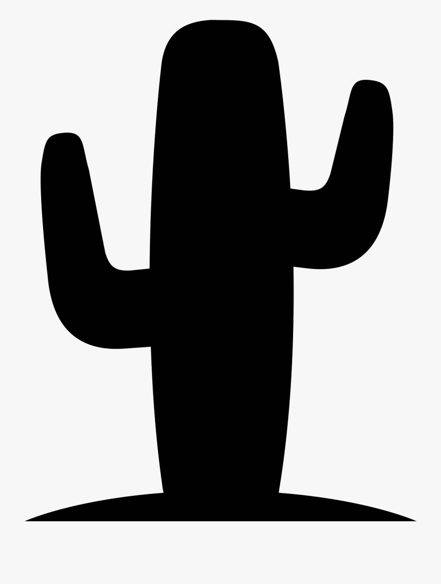 This "western - Cactus Design Flower Pot, Transparent Clipart