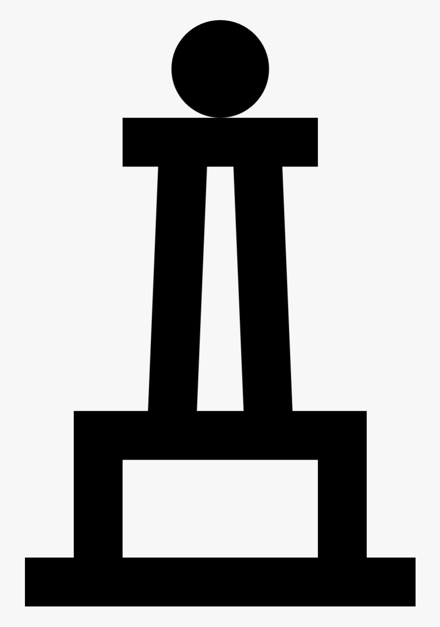 Statue Symbol Png, Transparent Clipart