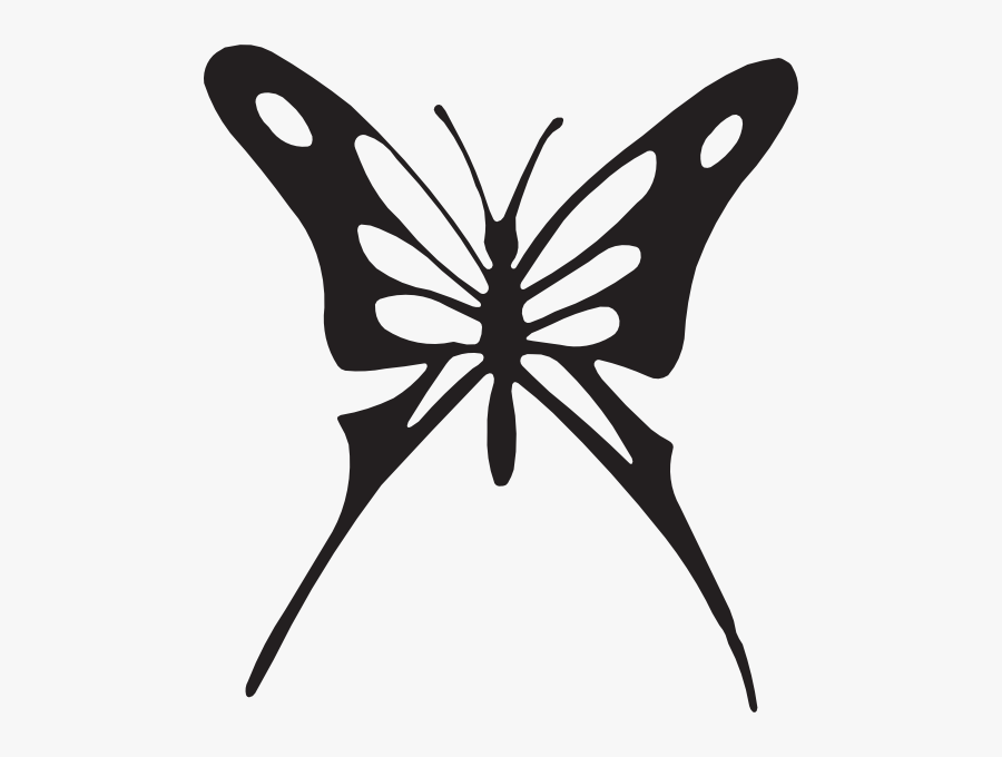 Transparent Butterfly Clipart Black And White - Imagenes De Mariposas Vectores, Transparent Clipart