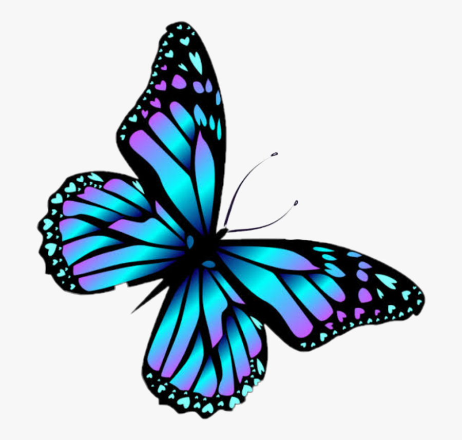 #mariposa - Azul Dibujos De Mariposas, Transparent Clipart