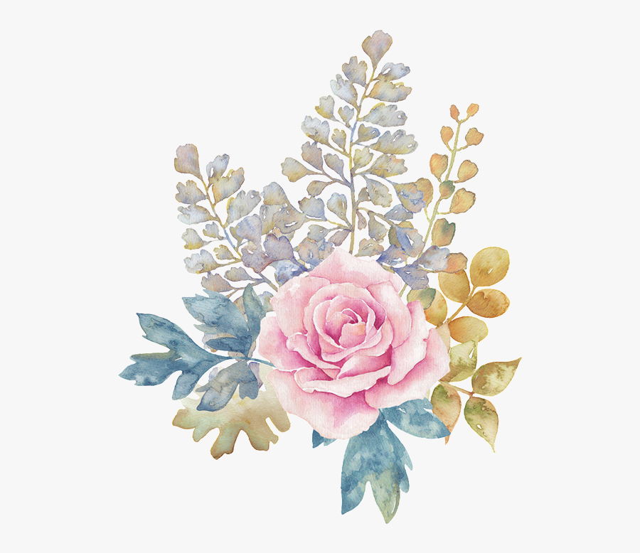 Watercolor Flower Png, Transparent Clipart