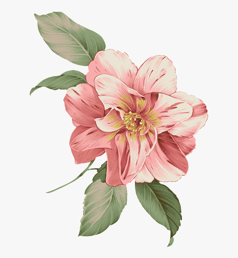 Flower Bucket Png - Flower Paint Brush Png, Transparent Clipart