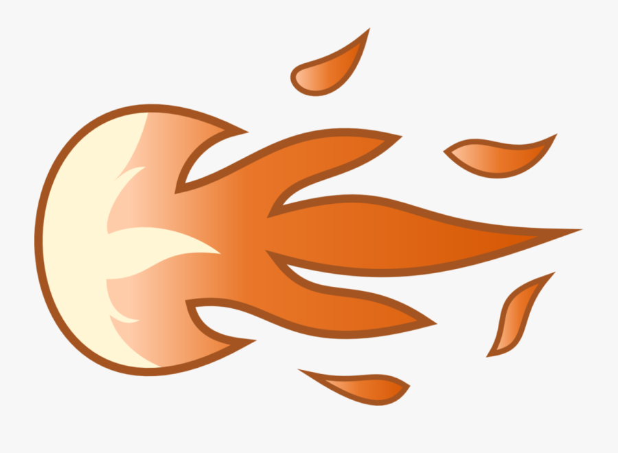 Transparent Streak Clipart - Mlp Fire Streak Cutie Mark, Transparent Clipart