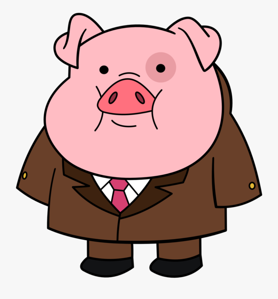 Boss Waddles Gravity Falls, Transparent Clipart