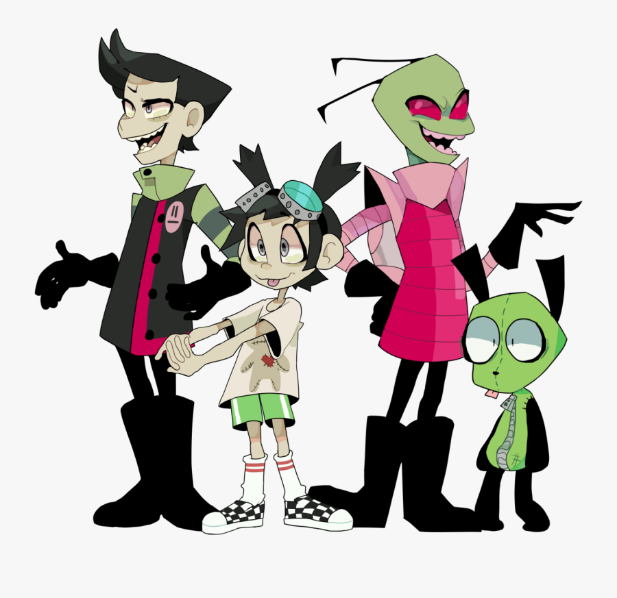 Transparent Sickness Clipart - Invader Zim Swap Au, Transparent Clipart