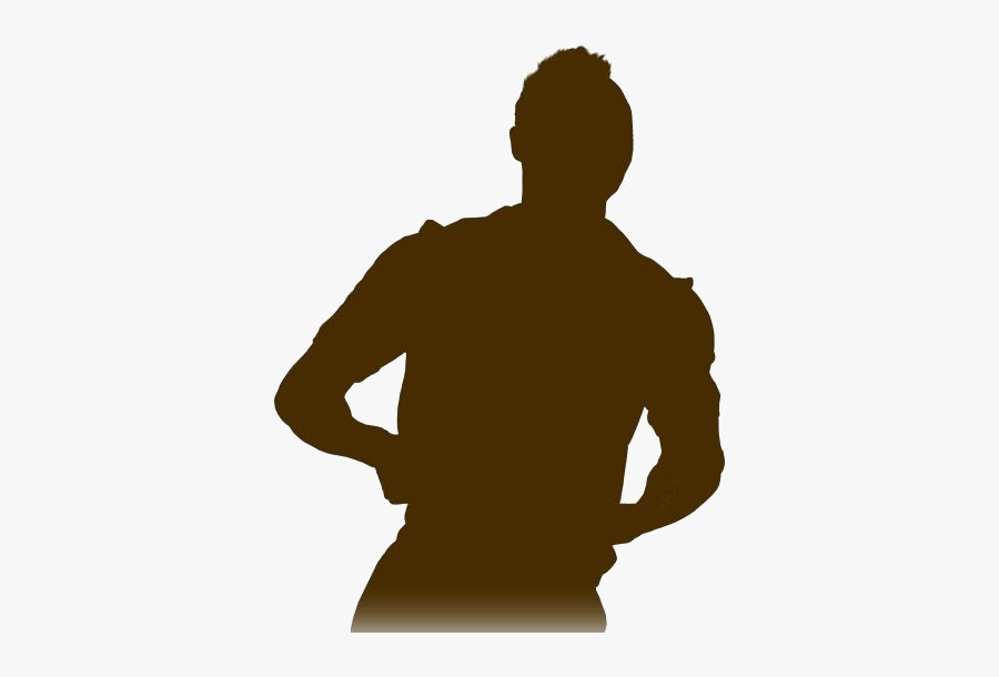 Sadio Mane Clipart Png Black And White, Senegal Soccer - Silhouette, Transparent Clipart