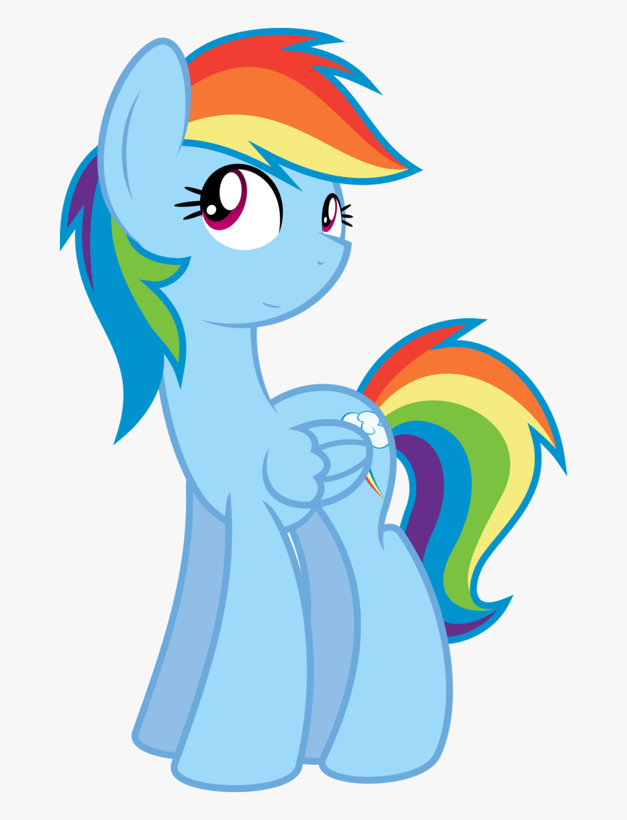 Rainbow Blueblitzie Fan Art Digital Vector Movies - Mane, Transparent Clipart