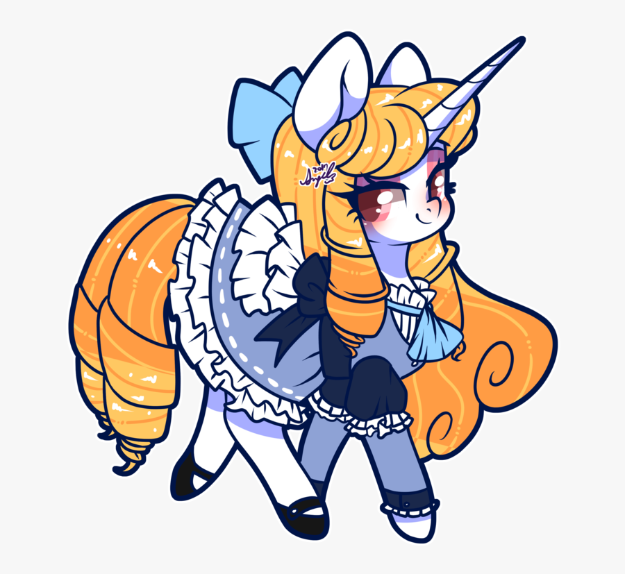 Snow Angel, Bow, Clothes, Curly Mane, Dress, Eyeshadow, - Cartoon, Transparent Clipart