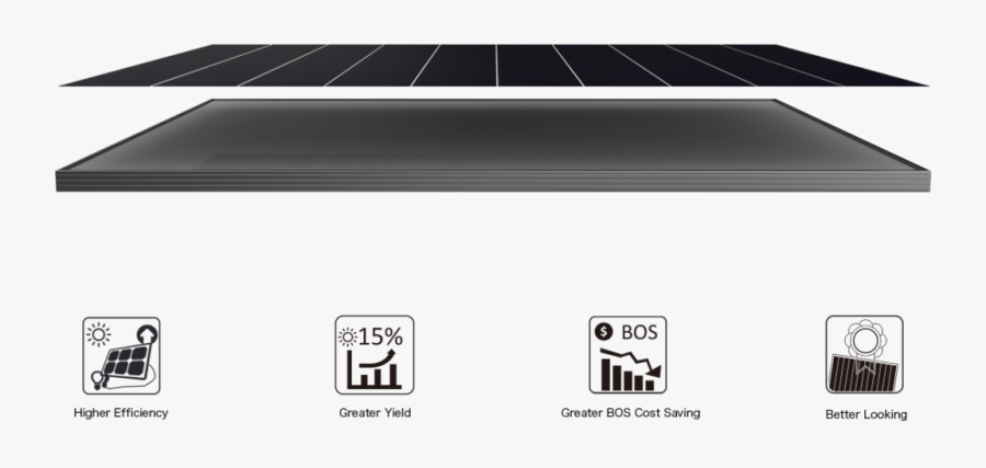 Transparent Solar Energy Png - Black-and-white, Transparent Clipart