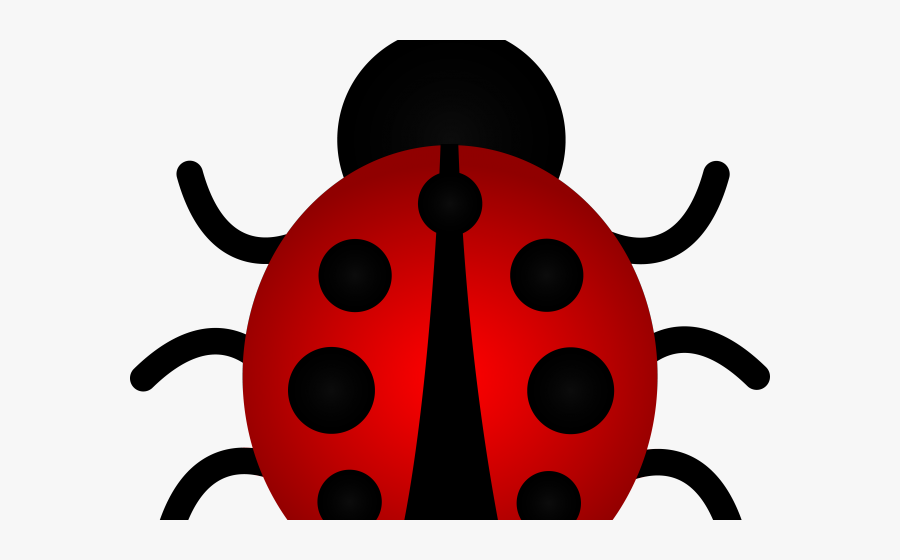 Lady Bug Cartoon, Transparent Clipart