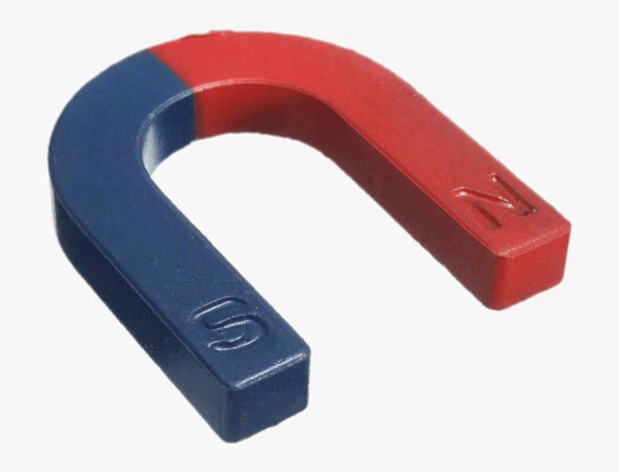 Imán De Herradura Rojo Y Azul - Physics Instruments, Transparent Clipart
