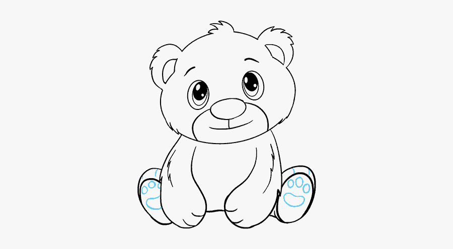 Easy Drawing Polar Bears, Transparent Clipart