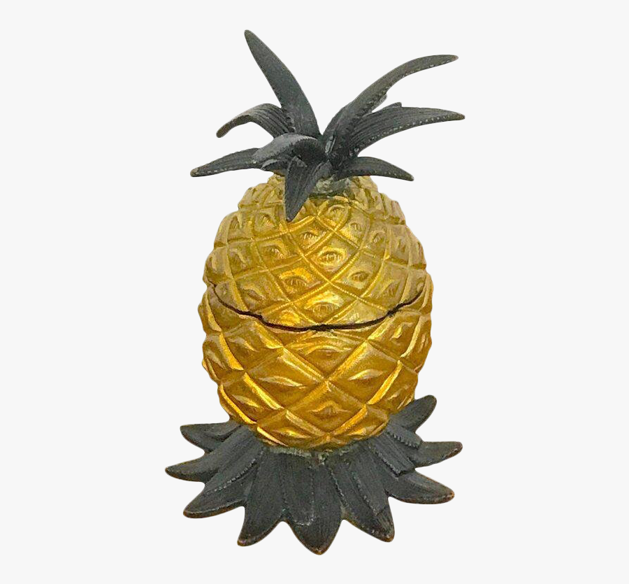 Clip Art Bronze Pineapple - Pineapple, Transparent Clipart