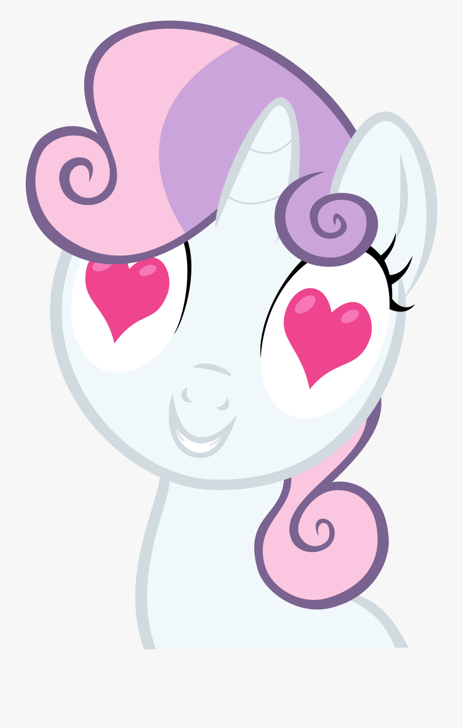 Drewklettke, Heart, Heart Eyes, I Really Like Her Mane, - Sweetie Belle Eyes, Transparent Clipart