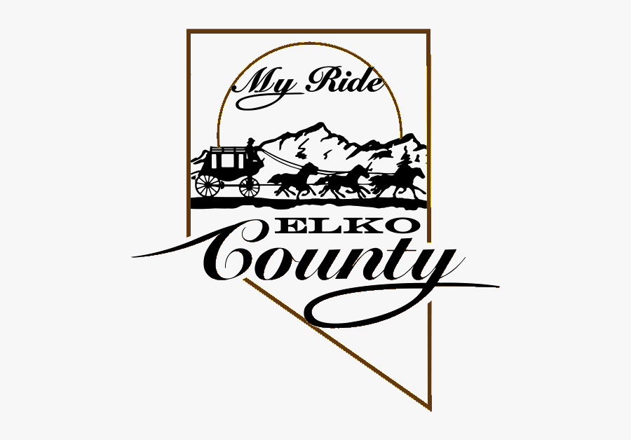 Elko County - Elko County Nevada Seal, Transparent Clipart
