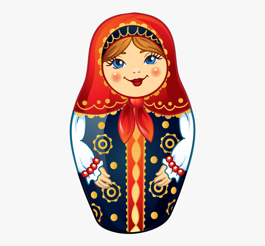 Mexican Clipart Attire - Russian Dolls Clipart, Transparent Clipart