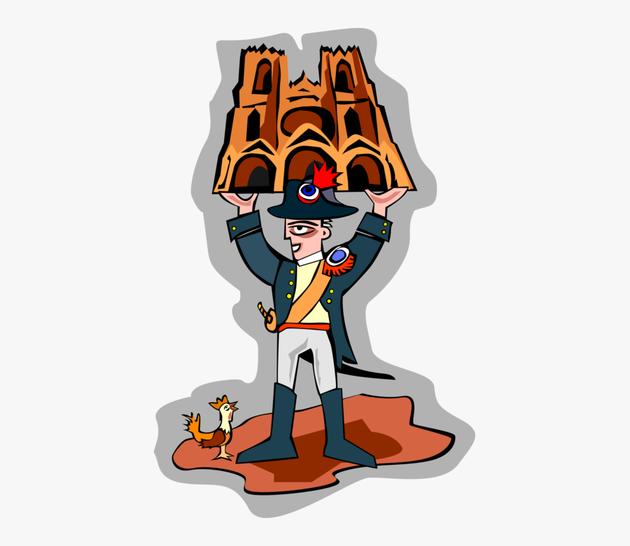 Vector Illustration Of Emperor Napoléon Bonaparte, - Illustration, Transparent Clipart