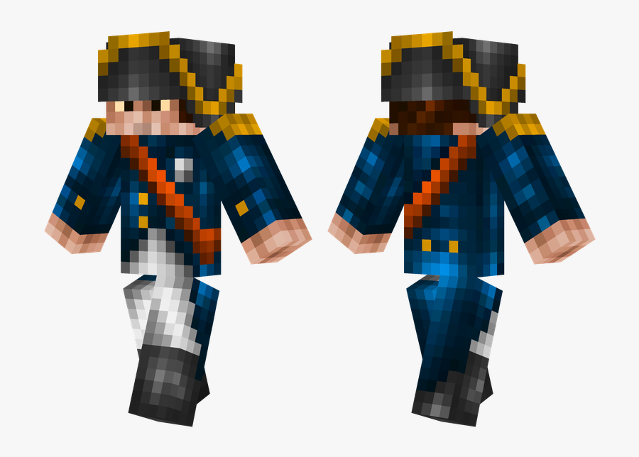 Napoleon Bonaparte Minecraft Skin, Transparent Clipart