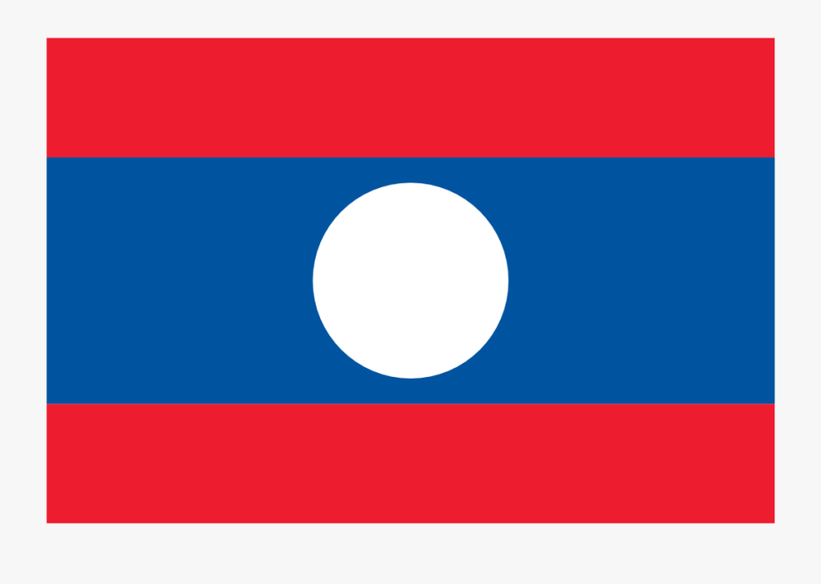 Countries Flag Laos Suparedonkulous Flagartist - National Flag Of Laos, Transparent Clipart