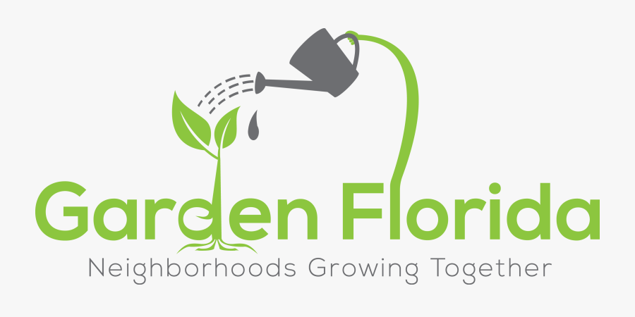 Clip Art Growing Community Gardens Florida - Garden Text Png, Transparent Clipart
