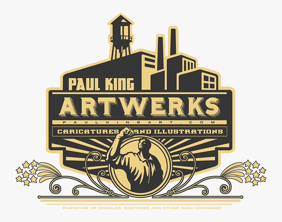 Paul King Artwerks - Industrial Restaurant Logo, Transparent Clipart