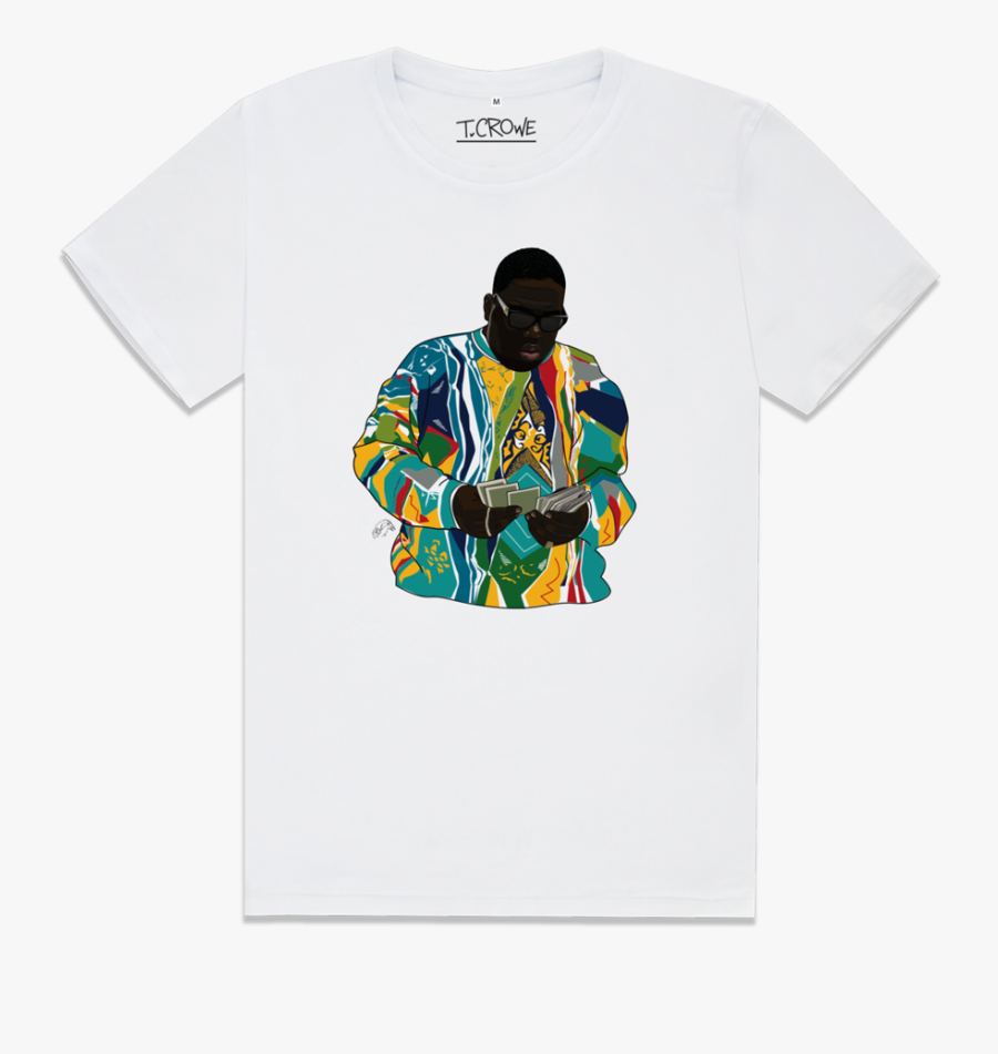 Biggie Smalls Tee - Supreme X Jean Paul Gaultier Tee, Transparent Clipart