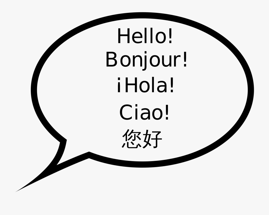 Transparent Hola Clipart - Speak Arabic In Arabic, Transparent Clipart