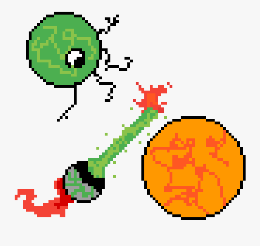 Kiathedemonwolf - Pixel Art Circle, Transparent Clipart