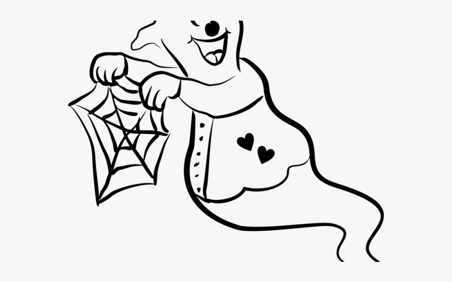 Happy Ghost Cliparts - Clip Art, Transparent Clipart